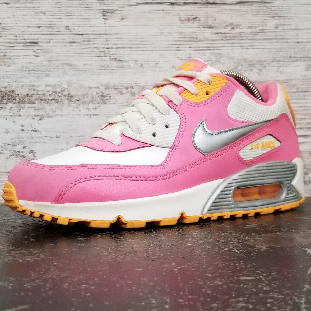 Girls Youth Nike Air Max 90 Shoes Sz 6Y Used